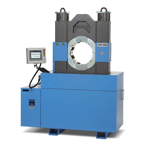 Pressa crimpatrice per tubi flessibili - HM 495 - Uniflex-Hydraulik GmbH - automatica / elettroidraulica / compatta