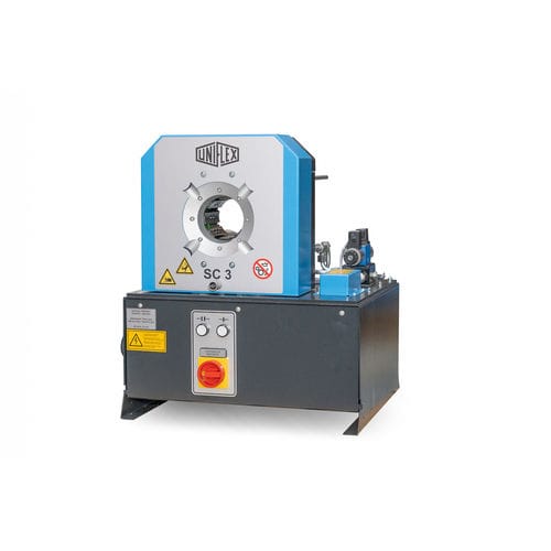 Pressa crimpatrice per tubi flessibili idraulici - SC series - Uniflex-Hydraulik GmbH - elettroidraulica / compatta