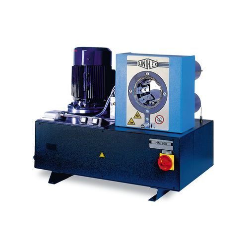 Pressa crimpatrice per tubi flessibili - HM 200 series - Uniflex-Hydraulik GmbH - elettroidraulica / compatta