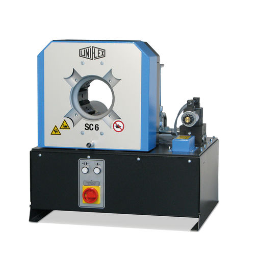 Pressa crimpatrice per tubi flessibili - SC 6 Strong series - Uniflex-Hydraulik GmbH - elettroidraulica