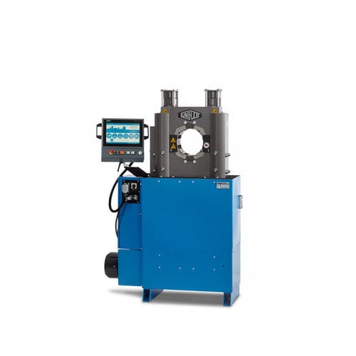 Pressa crimpatrice di cavi - HM 380 PFC - Uniflex-Hydraulik GmbH - per isolatore in materiali compositi / automatica / elettroidraulica