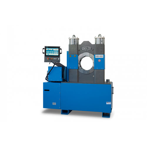 Pressa crimpatrice per tubi flessibili - HM 400 - Uniflex-Hydraulik GmbH - automatica / elettroidraulica / compatta