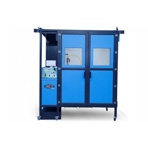 Banco per test di qualità - P 320 - Uniflex-Hydraulik GmbH - di pressione idrostatica / automatico / per tubi flessibili