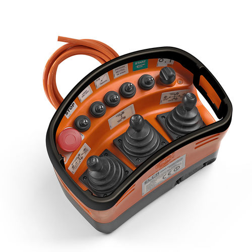 Telecomando con cavo - TEL-SFERA - ELCA RADIOCONTROLS - a joystick / con interruttore leva / per applicazioni marine
