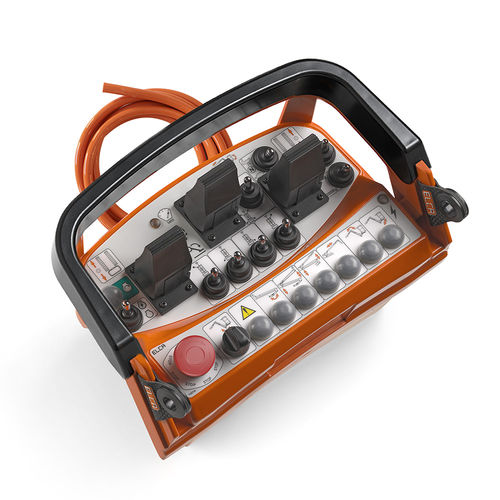 Telecomando con cavo - TEL-M - ELCA RADIOCONTROLS - a joystick / con interruttore leva / per gru articolata