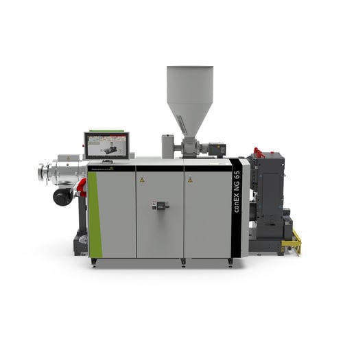 Estrusore per tubi - conEX NG series - battenfeld-cincinnati USA - per WPC / per PVC / bivite