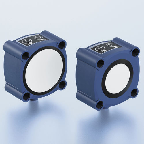 Sensore di distanza ad ultrasuoni - lcs+ series - microsonic - 4-20 mA / 0-10 V / IO-Link
