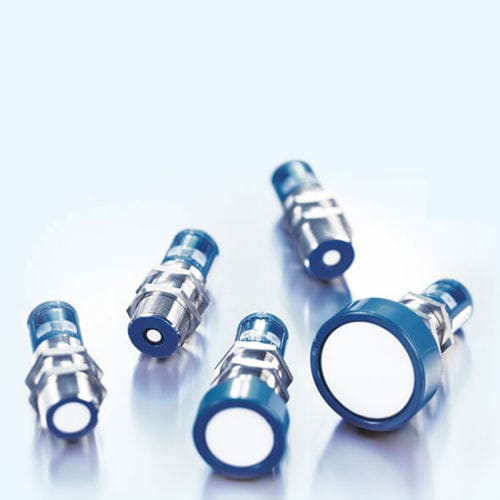 Sensore a ultrasuoni con soppressione di sfondo - mic+ series - microsonic - con interfaccia IO-Link
