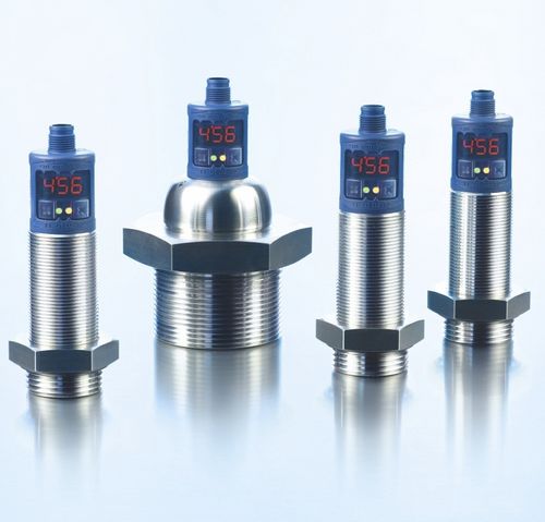 Sensore di livello ad ultrasuoni - hps+ - microsonic - per liquidi / analogico / con uscita digitale
