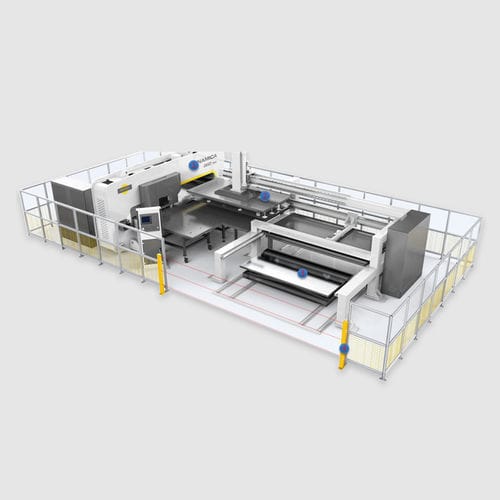 Linea di produzione per lamiere - Deratech Machine Tool (Suzhou) Corp., Ltd - automatizzata / robotizzata