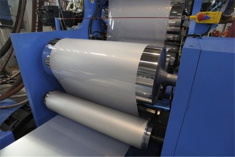 Linea di estrusione 9 strati - AMUT - per pannelli in materia plastica / per PP / per PVC