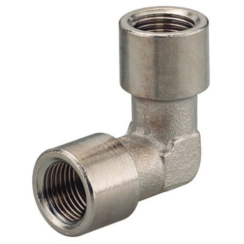 Raccordo pneumatico - WKS-W90-NI - Schneider Druckluft GmbH - ad avvitamento / gomito a 90° / in ottone nichelato