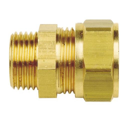 Raccordo pneumatico - KSY-GE15-R 1/2a - Schneider Druckluft GmbH - ad avvitamento / in ottone / rinforzato