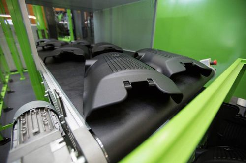 Trasportatore a nastro - ENGEL AUSTRIA GmbH - orizzontale / da trasporto / per prodotti sfusi