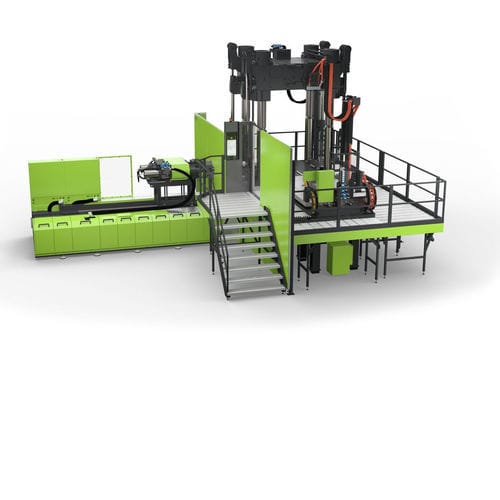 Pressa ad iniezione verticale - v-duo - ENGEL AUSTRIA GmbH - servoidraulica