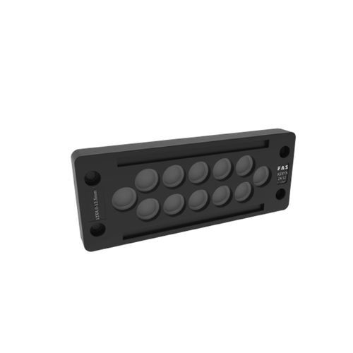 Listello passacavo IP65 - KDP 24/12 - Fuyansheng Electronic (Fujian) Co., Ltd. - per armadio elettrico