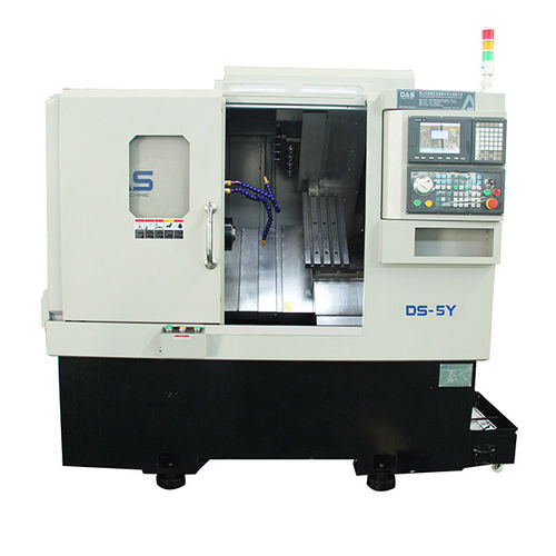 Centro di tornitura-fresatura CNC - DS-5Y - Guangdong Foshan Shunde Guoqiang Daosheng Industrial CO. LTD - orizzontale / 2 assi / per alluminio