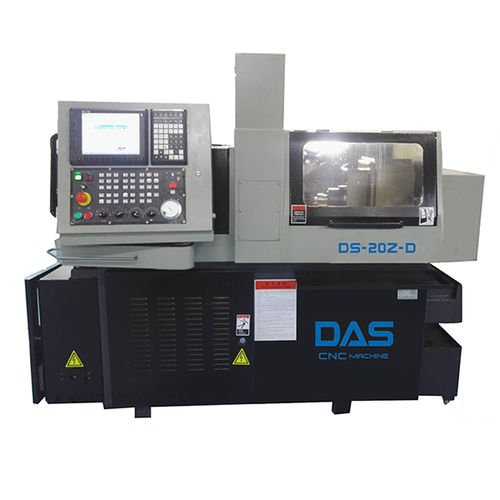 Tornio a fantina mobile CNC - DS-20Z-D - Guangdong Foshan Shunde Guoqiang Daosheng Industrial CO. LTD - 3 assi / a due mandrini / di foratura