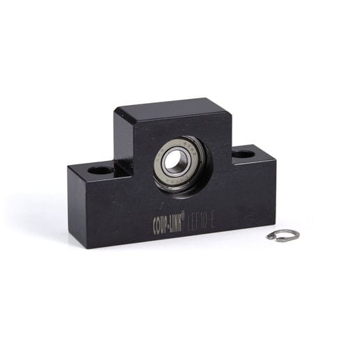 Supporto per cuscinetto in acciaio - LEF series - GUANGZHOU LINK AUTOMATION EQUIPMENTCO., LTD - senza manutenzione / lubrificazione a grasso / con cuscinetto a sfera a contatto obliquo