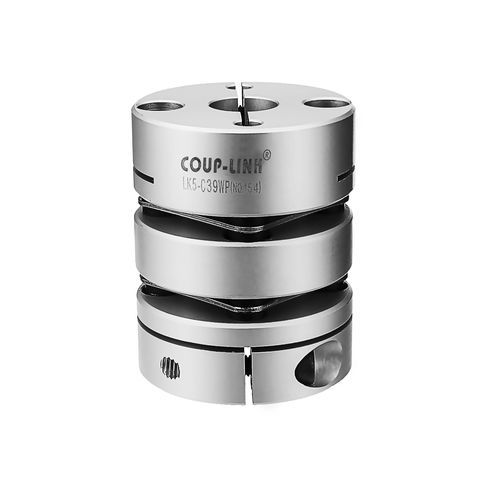 Giunto flessibile - LK5-C-WP series - GUANGZHOU LINK AUTOMATION EQUIPMENTCO., LTD - doppio / a morsetto / per albero di trasmissione