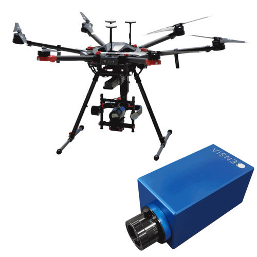 Telecamera per rilevamento di perdite di gas VOC - Mileva 33-320 ON-BOARD - SENSIA-Solutions S.L. - digitale / industriale / per drone