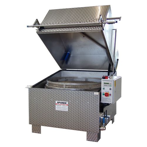 Macchina per pulizia a carico dall'alto - TOPFIT series - SPORER PCS - a solvente / ad acqua / a spruzzo