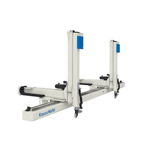 Robot cartesiano - TWIN  - KraussMaffei - 6 assi / di produzione / per pressa ad iniezione