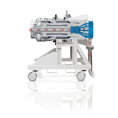 Linea di estrusione con raffreddamento ad acqua - IPC - KraussMaffei - con raffreddamento ad aria / ad alto rendimento / per tubi