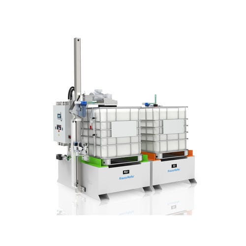 Premiscelatore container - KraussMaffei - continuo / per liquidi / per polimeri