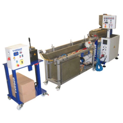 Linea di estrusione da laboratorio - YVROUD - per granulazione / per termoplastici