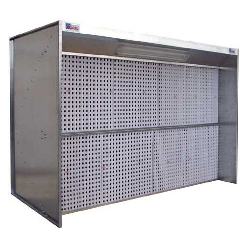 Cabina di verniciatura aperta - TECNODRY	 - Coral - per pezzi di ricambio / con filtro secco