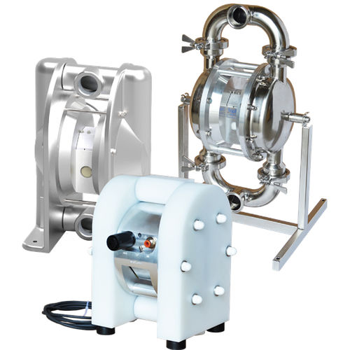 Pompa a doppia membrana - TC series - Tapflo - per prodotti chimici / per fanghi / per prodotti agroalimentari