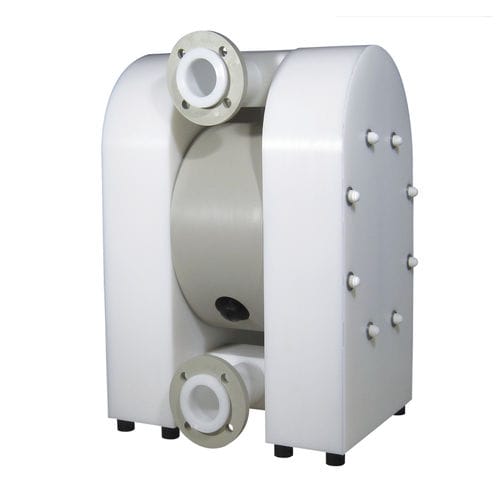 Pompa a doppia membrana - T400 - Tapflo - per prodotti chimici / azionata ad aria / industriale