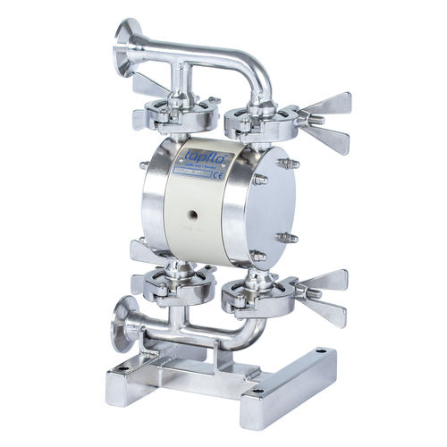 Pompa a doppia membrana - T30 - Tapflo - per prodotti agroalimentari / industriale / per l'industria alimentare e delle bevande