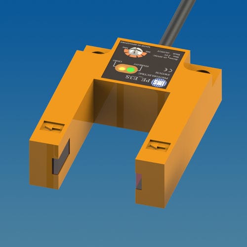 Sensore fotoelettrico a barriera - E3S30 - Intellisense Microelectronics - infrarosso / rinforzato / ad alta velocità