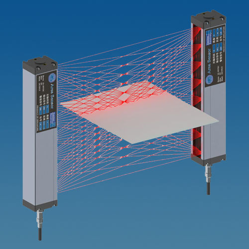Barriera fotoelettrica di controllo accessi - AS series - Intellisense Microelectronics - multifascio / a barriera / per pezzi piccoli