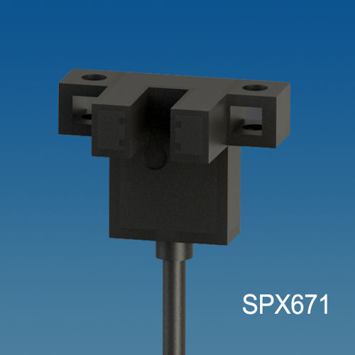 Sensore fotoelettrico a barriera - SPX671 - Intellisense Microelectronics - infrarosso / compatto / in miniatura