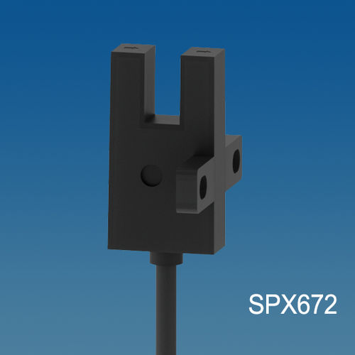 Sensore fotoelettrico a barriera - SPX672 - Intellisense Microelectronics - infrarosso / compatto / in miniatura