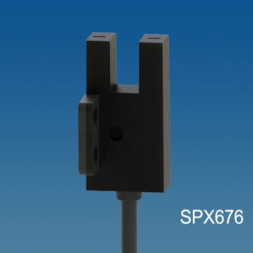 Sensore fotoelettrico a barriera - SPX676 - Intellisense Microelectronics - infrarosso / compatto / in miniatura