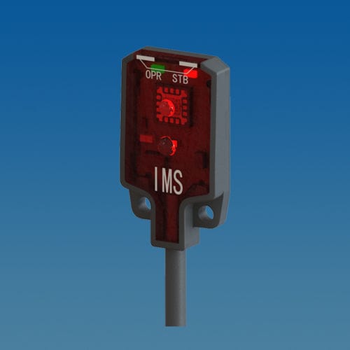 Sensore fotoelettrico con soppressione di sfondo - E3T-BGS - Intellisense Microelectronics - rettangolare / infrarosso / in miniatura