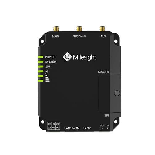 Router cellulare - UR32 - Milesight IoT - wireless / Ethernet / RS232