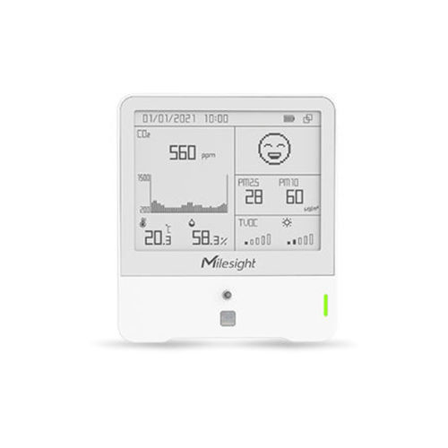 Sensore della qualità dell'aria da interno - AM30 series - Milesight IoT - CO2 / PM10 / temperatura