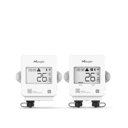 Sensore di temperatura Pt100 - TS301 - Milesight IoT - a parete / LoRaWAN / IP65