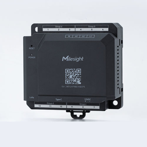 Apparecchio di misura della potenza contatore di energia - CTH01 - Milesight IoT - con misure di potenza e armoniche / di potenza apparente / di potenza attiva