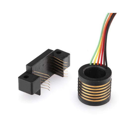 Collettore rotante elettrico - SCN06A - CENO Electronics technology Co., Ltd - in 2 parti / per imballaggi / per illuminazione a LED
