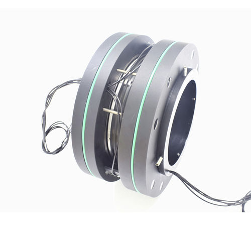 Collettore rotante con foro passante - ECN120-06P2-06 - CENO Electronics technology Co., Ltd - per gru / per avvolgitrici / per alternatori