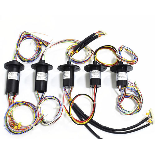 Collettore rotante a capsula - ACN series - CENO Electronics technology Co., Ltd - per tavola rotante / per illuminazione a LED / compatto