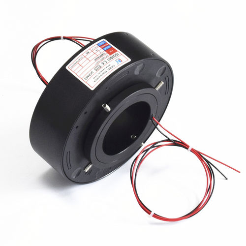 Collettore rotante elettrico - ECN050-02P1 - CENO Electronics technology Co., Ltd - ad albero cavo / in metallo / 380 VAC/DC