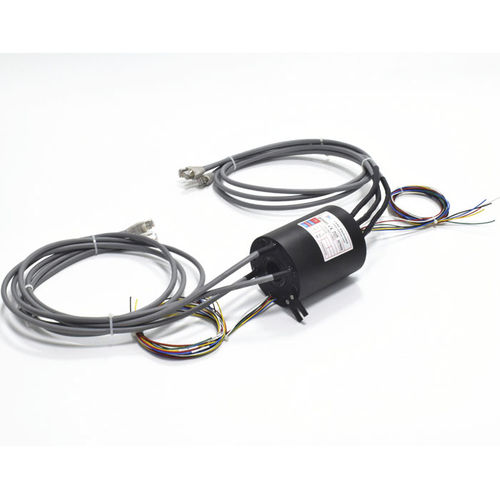Collettore rotante via Ethernet - ECN025-06P1-03EG  - CENO Electronics technology Co., Ltd - Ethernet gigabit / albero di trasmissione / industriale