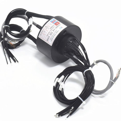 Collettore rotante via Ethernet - ECN000-04P2-13S-01EG - CENO Electronics technology Co., Ltd - Ethernet gigabit / ad albero pieno / IP54